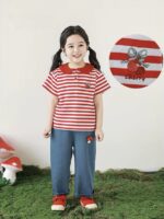 Striped Cherry T-Shirt - Image 3