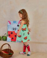 Melon Pop Sleeveless Dress - Image 5