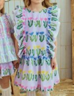 Seaweed Flower Frill Dress - Image 4