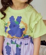 ⁦Grape Rabbit Frill T-Shirt⁩ - الصورة ⁦5⁩