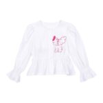 Butterfly Cat Frill Blouse