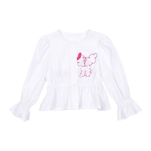 Butterfly Cat Frill Blouse