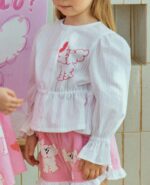 Butterfly Cat Frill Blouse - Image 6