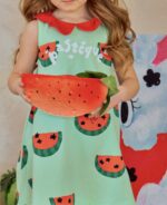 Melon Pop Sleeveless Dress - Image 8