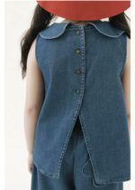 ⁦Little Mushroom Denim Set⁩ - الصورة ⁦7⁩