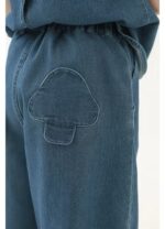 Mushroom Denim Pants