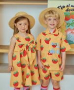 Tomato Bow Dress - Image 5