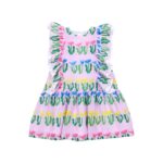 Seaweed Flower Frill Dress