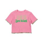 Ribbed Frill T-Shirt